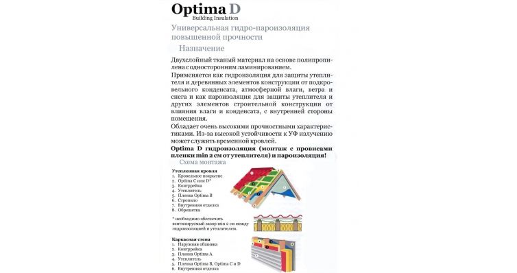 �������� ������������� �����-������������ ���������� ��������� Optima D �� �������� ��������